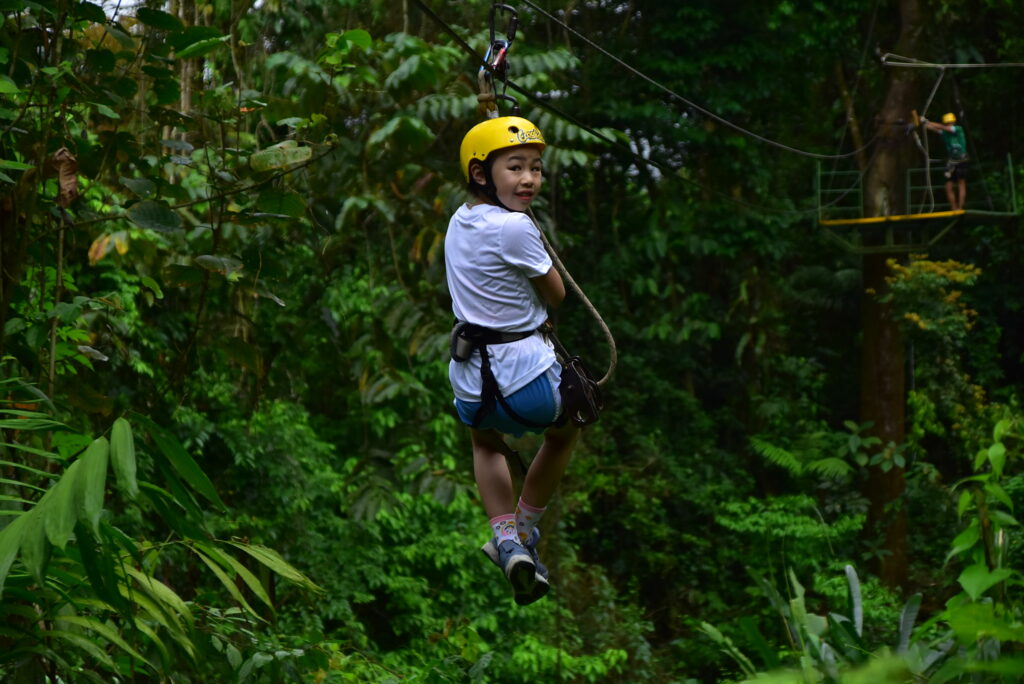 Costa Rica Travel Guide for Families - Ziplining with kids