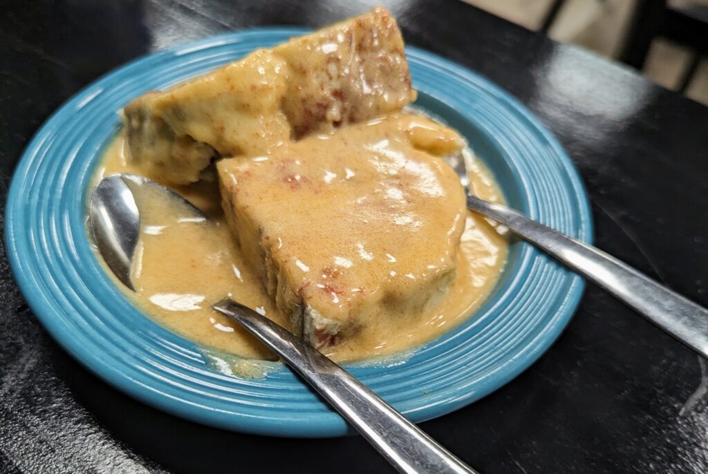 Walking tour of Nassau - Try the Guava Duff - Bahamian dessert at Nassau