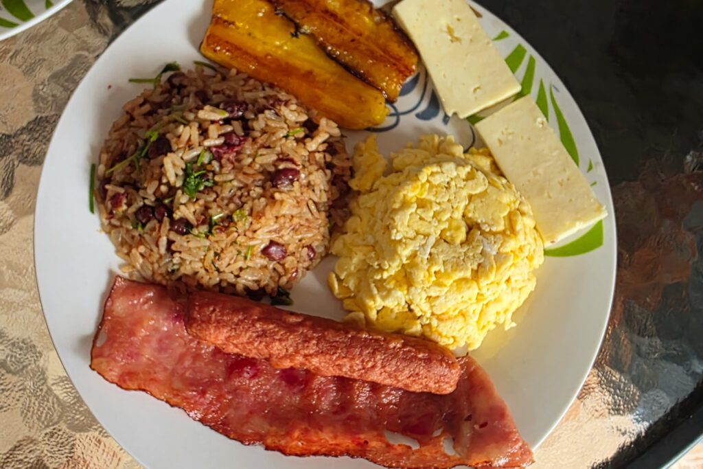 My kids loved their Tipicos breakfast with Gallo Pinto every morning