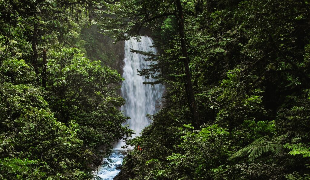 The hike to El Tigre Waterfalls is secluded and scenic